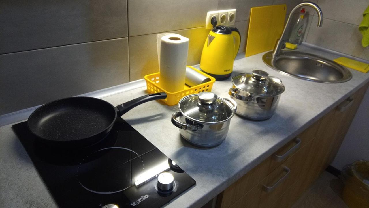 Positive Smile Studio Apartment In The Colorful Comfort Town Residental Complex. Kt-06. Kiev Luaran gambar